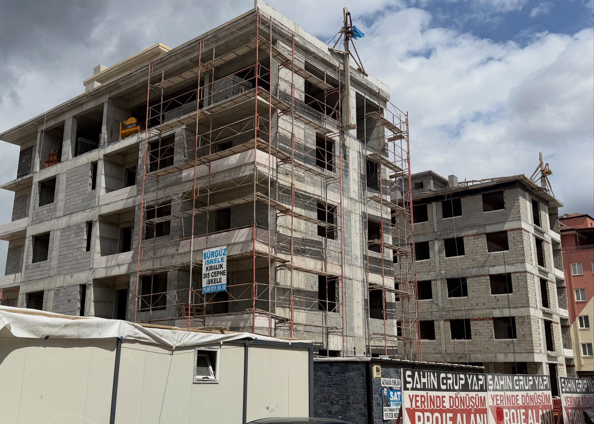Şahin Group Yapı tarafından tamamlanan konut projesi